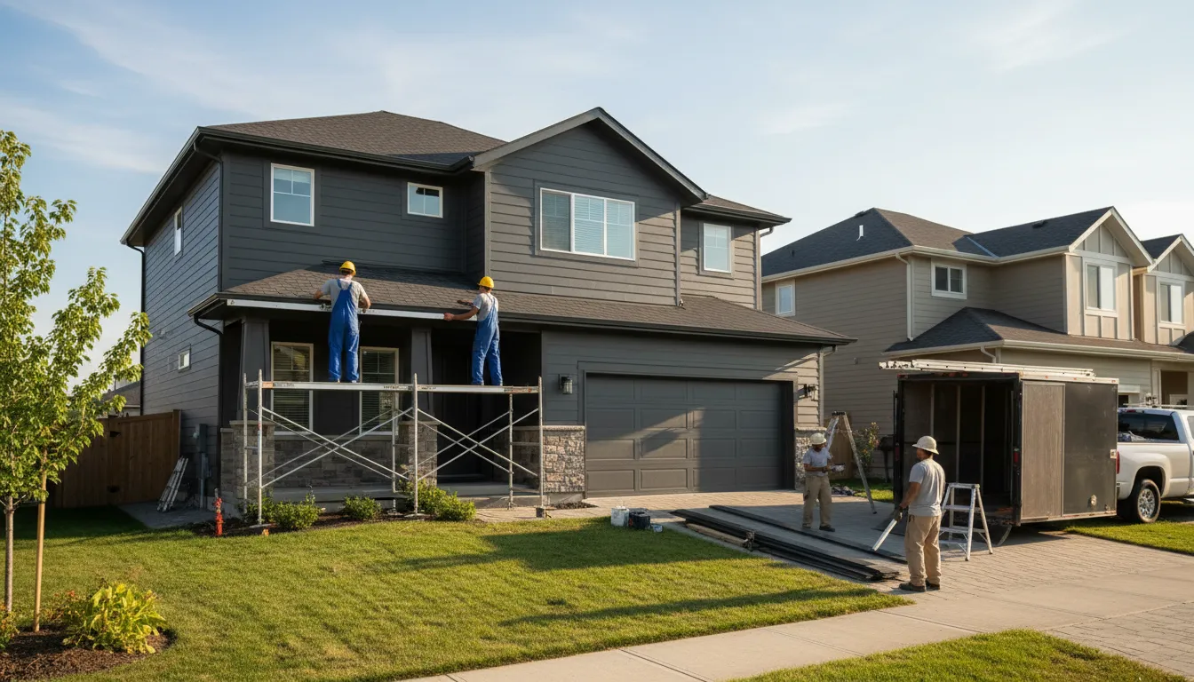 Siding in Dunbar